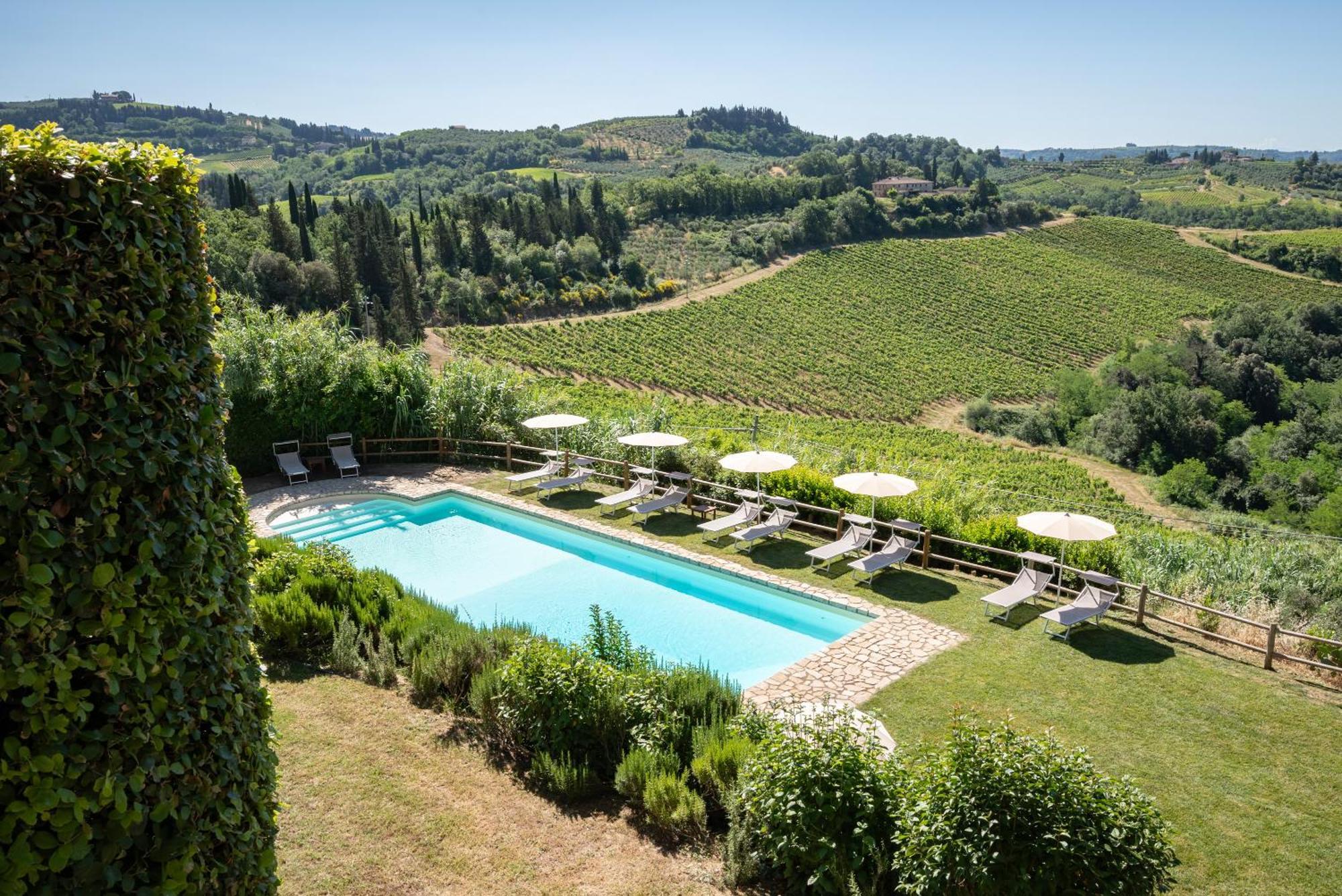 Agriturismo Bio Fattoria Bacio Certaldo Luaran gambar